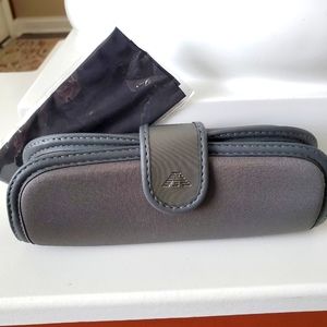 Armani Eyeglass Case w/Cloth. NWOT